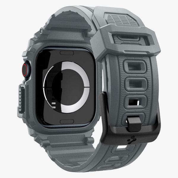 Spigen Coque Rugged Armor™ Pro Apple Watch 10 - 46 mm - Dark Gray