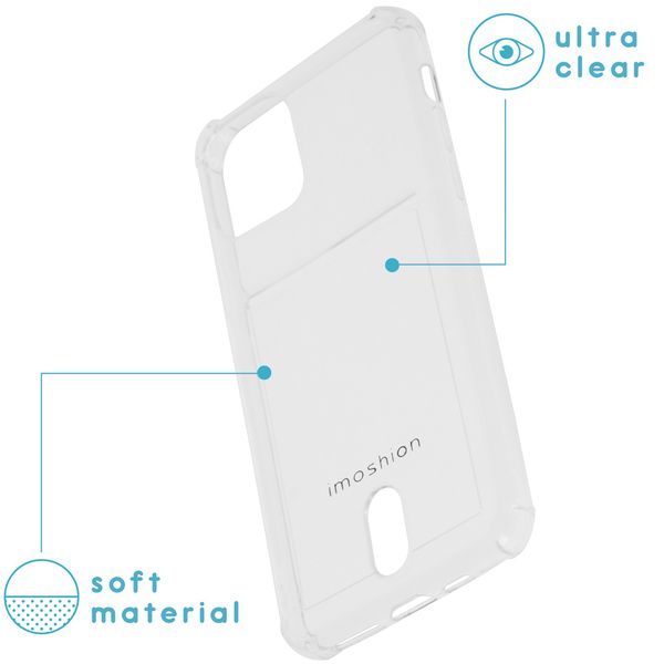 imoshion Coque silicone avec support de passe iPhone 11 Pro