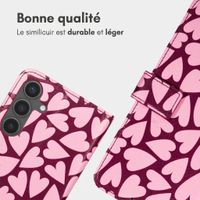 imoshion Étui de télephone portefeuille Design Samsung Galaxy S24 - Hearty Blush