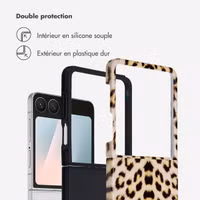 Selencia Coque arrière Vivid Samsung Galaxy Z Flip 7 - Wild Leo