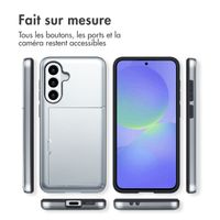 imoshion Coque arrière avec porte-cartes Samsung Galaxy A36 / A56 - Gris