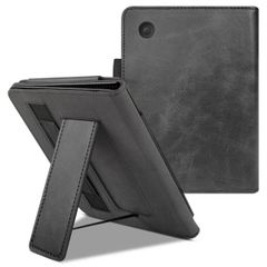 imoshion Étui de liseuse portefeuille avec strap et support Kobo Clara Colour / BW - Noir
