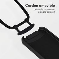 imoshion Coque arrière Color avec cordon amovible et MagSafe Samsung Galaxy S26 Ultra - Noir