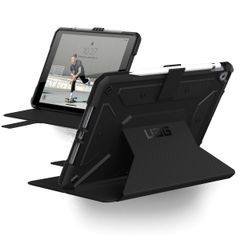 UAG Coque tablette Metropolis Apple iPad 9 (2021) 10.2 pouces / iPad 8 (2020) 10.2 pouces / iPad 7 (2019) 10.2 pouces - Noir