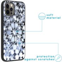 imoshion Coque Design iPhone 12 (Pro) - Graphique - Bling Argent