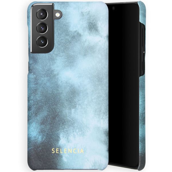 Selencia Coque Maya Fashion Samsung Galaxy S21 Plus - Air Blue