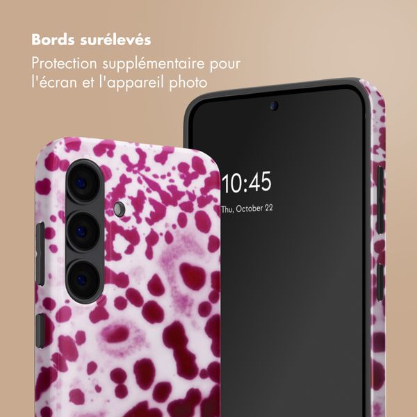 Selencia Coque arrière Vivid Samsung Galaxy S24 - Cosmic Orchid