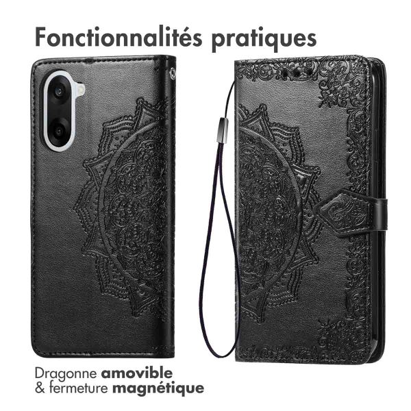 imoshion Etui de télephone Mandala OnePlus Nord CE5 - Noir