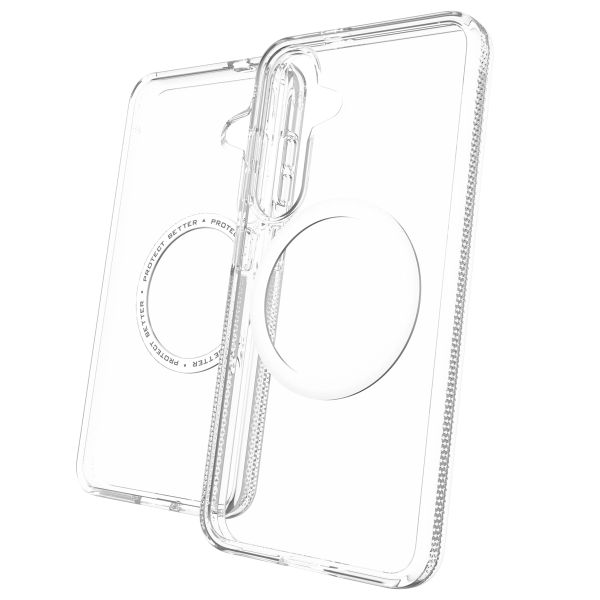 ZAGG Coque Crystal Palace Snap MagSafe Samsung Galaxy S25 - Transparent