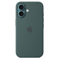 Apple Coque en silicone MagSafe Apple iPhone 16 - Lake Green