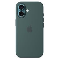 Apple Coque en silicone MagSafe iPhone 16 - Lake Green