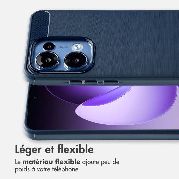 imoshion Coque Brushed Oppo Reno 13 - Bleu foncé