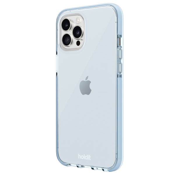 Holdit Seethru Case Apple iPhone 15 Pro - Mineral Blue