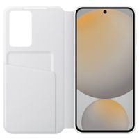 Samsung Original Coque S View Samsung Galaxy S24 FE - Blanc