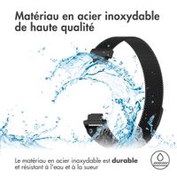 imoshion Bracelet magnétique milanais Fitbit Inspire - Taille S - Noir