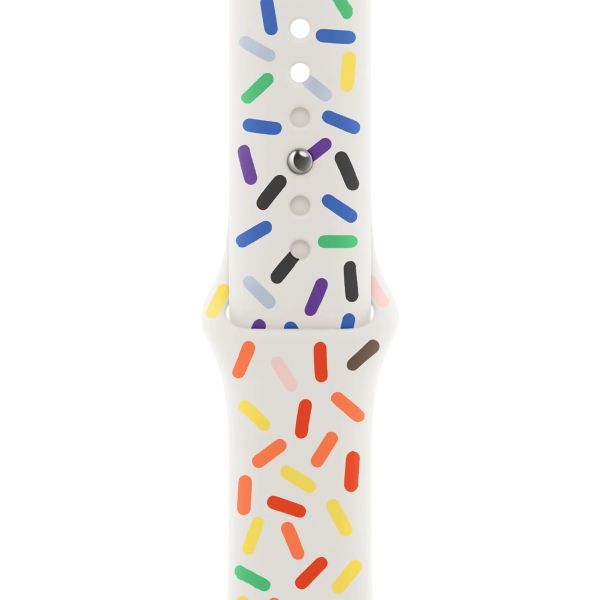 Apple Bracelet Sport Apple Watch Series 1 t/m 9 / SE (38/40/41 mm) | Series 10 / 11 (42 mm) - Taille S/M - Pride Edition