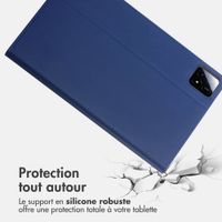 Accezz Coque tablette Classic Xiaomi Pad 6S Pro 12.4 - Bleu foncé