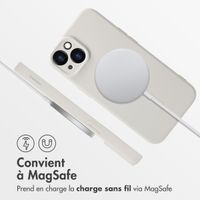 imoshion Coque Couleur avec MagSafe iPhone 14 - Beige