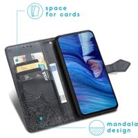 imoshion Etui de téléphone Mandala Xiaomi Redmi Note 10 (5G) - Noir