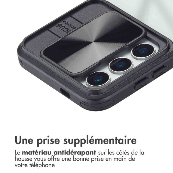 imoshion Coque arrière Camslider Samsung Galaxy S25 - Noir