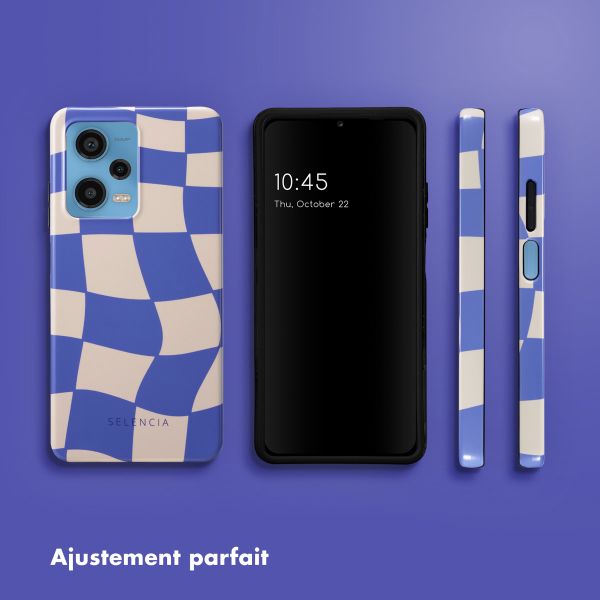 Selencia Coque arrière Vivid Tough Xiaomi Redmi Note 12 Pro - Groovy Sapphire Blue