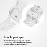 imoshion Bracelet en silicone Samsung Galaxy Fit 3 - Blanc