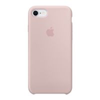 Apple Coque en silicone Apple iPhone SE (2022 / 2020) / 8 / 7 - Pink Sand