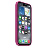 Apple Coque en silicone MagSafe iPhone 16 - Fuchsia