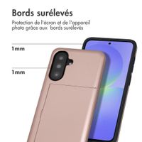 imoshion Coque arrière avec porte-cartes Samsung Galaxy A37 (5G) - Rose Gold