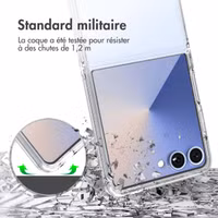 Accezz Coque Xtreme Impact Samsung Galaxy Z Flip 7 - Transparent