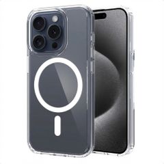 Accezz Coque arrière Xtreme Impact avec MagSafe Apple iPhone 15 Pro - Transparent