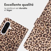 imoshion Étui de télephone portefeuille Design Samsung Galaxy A36 - Leopard Mood