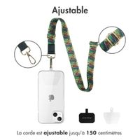 imoshion ﻿Cordon téléphonique universel réglable + dragonne - Retro