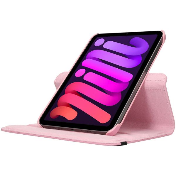 imoshion Coque tablette rotatif à 360° iPad Mini 7 (2024) / iPad Mini 6 (2021) - Rose