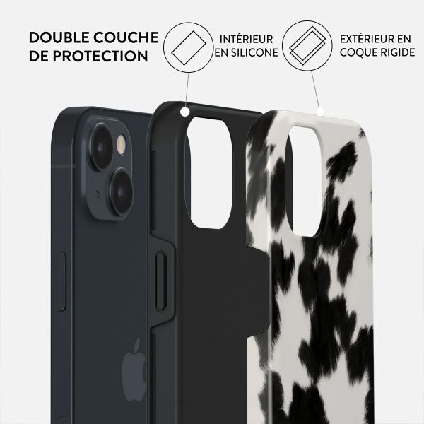 Burga Coque arrière Tough iPhone 14 - Achromatic