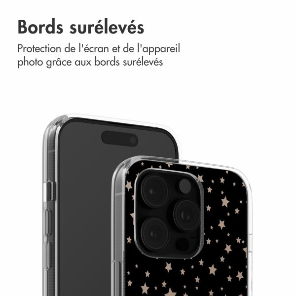 imoshion Coque Design Apple iPhone 16 Pro - Stars Beige Reverse