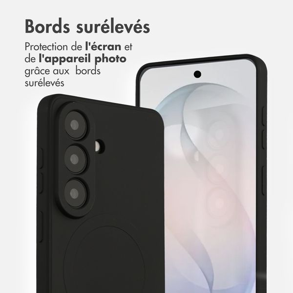 imoshion Coque Couleur avec MagSafe Samsung Galaxy S26 - Noir