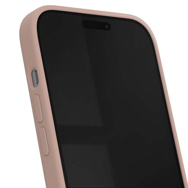 iDeal of Sweden Coque Silicone iPhone 15 - Blush Pink