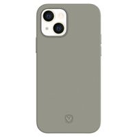 Valenta Coque en cuir Luxe iPhone 13 Mini - Gris