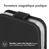 Accezz Étui à rabat Apple iPhone 12 (Pro) - Noir