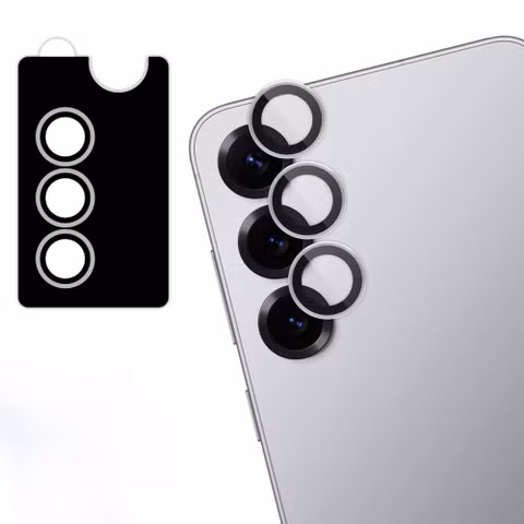 imoshion Lot de 2 protections d'objectif de caméra Samsung Galaxy S25 Plus - Silver Shadow