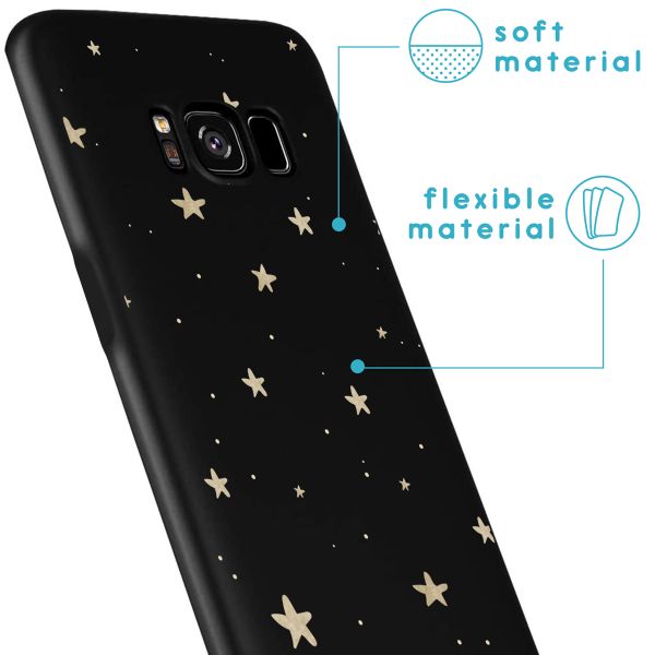 imoshion Coque Design avec cordonSamsung Galaxy S8 - Stars Gold