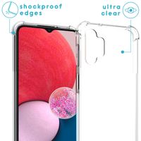 imoshion Coque avec cordon Samsung Galaxy A13 (4G) - Noir / Dorée