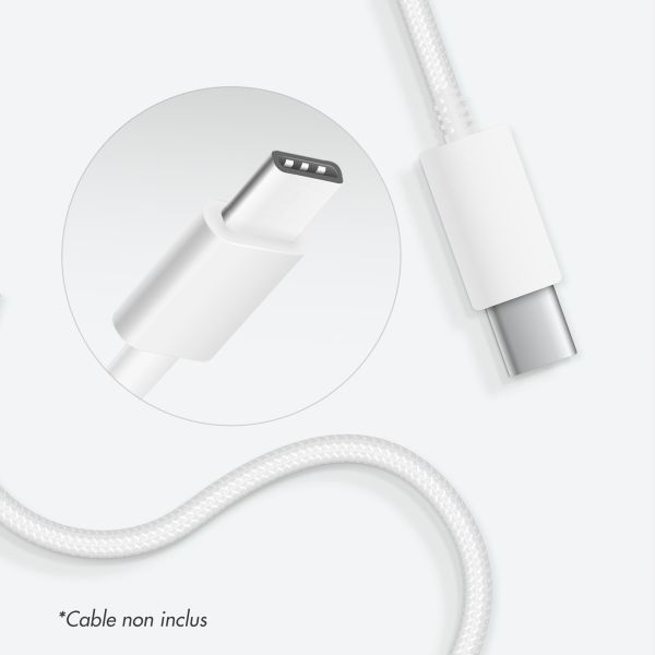 imoshion Adaptateur secteur 20 watts | USB-C - Blanc