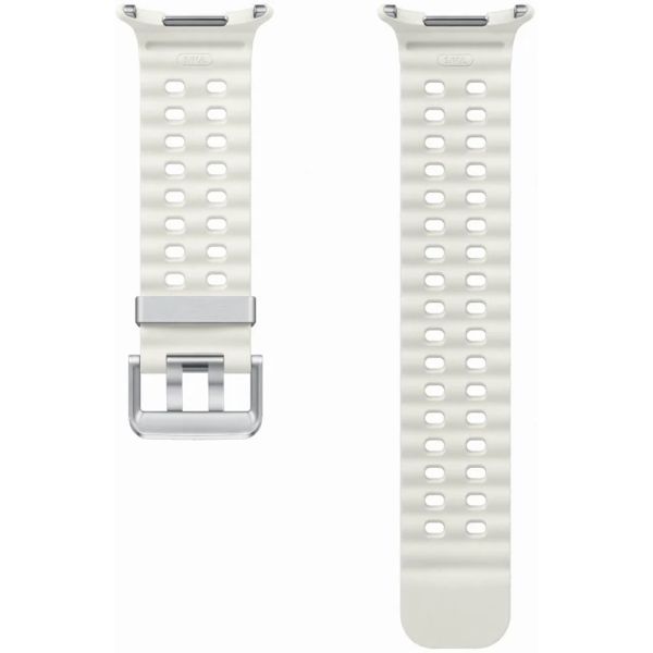 Samsung Bracelet extrême sport Marine Samsung Galaxy Watch Ultra (2024/2025) - White Sand