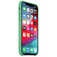 Apple Coque en silicone Apple iPhone Xs / X - Spearmint