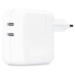 Apple Adaptateur secteur avec deux ports USB-C - 35 Watt - Blanc