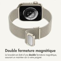 imoshion Bracelet magnétique milanais Apple Watch | 44/45/46/49 mm - Starlight