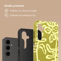 Selencia Coque arrière Vivid Samsung Galaxy S24 FE - Chalky Bloom