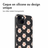 imoshion Coque Design iPhone 13 - Floral Peach